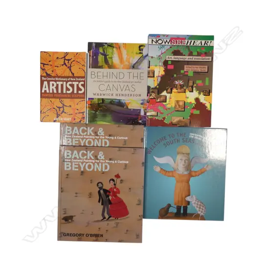SIX ART REFERENCE BOOKS - SEE DESCRIPTION